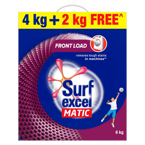 Surf Excel Matic Front Load buy 4 get 2kg free 